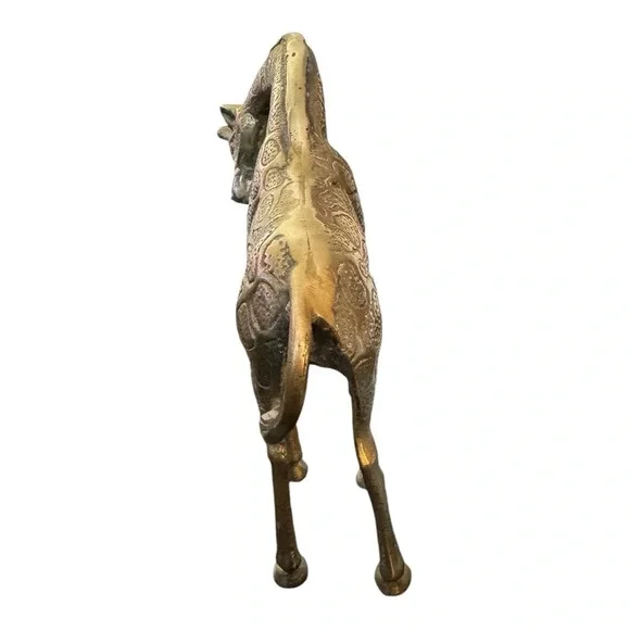 Vintage Brass Giraffe - Mid Century - Picture 3 of 8